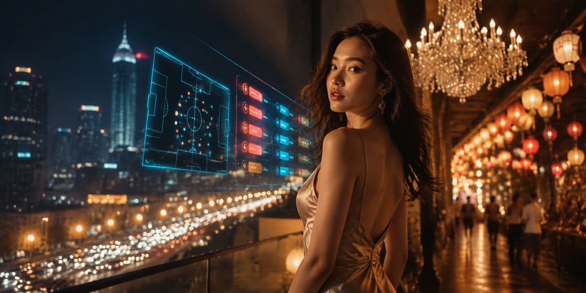 Chợ đêm TP Hồ Chí Minh với bối cảnh theo dõi odds thể thao trên mobile