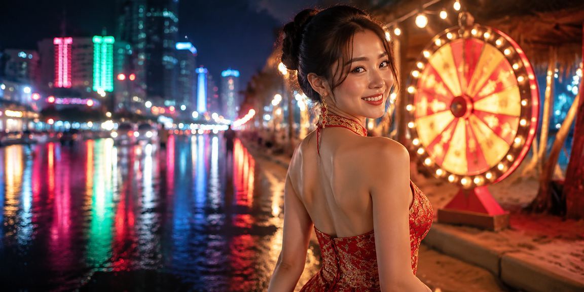 Không khí neon tại TP Hồ Chí Minh với người dùng kiểm tra hoạt động mobile