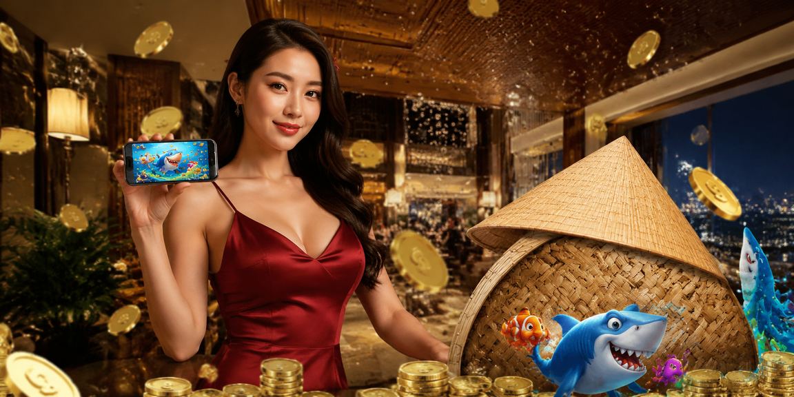 Khung cảnh Huế với chủ đề bắn cá và ưu đãi giải trí theo mùa